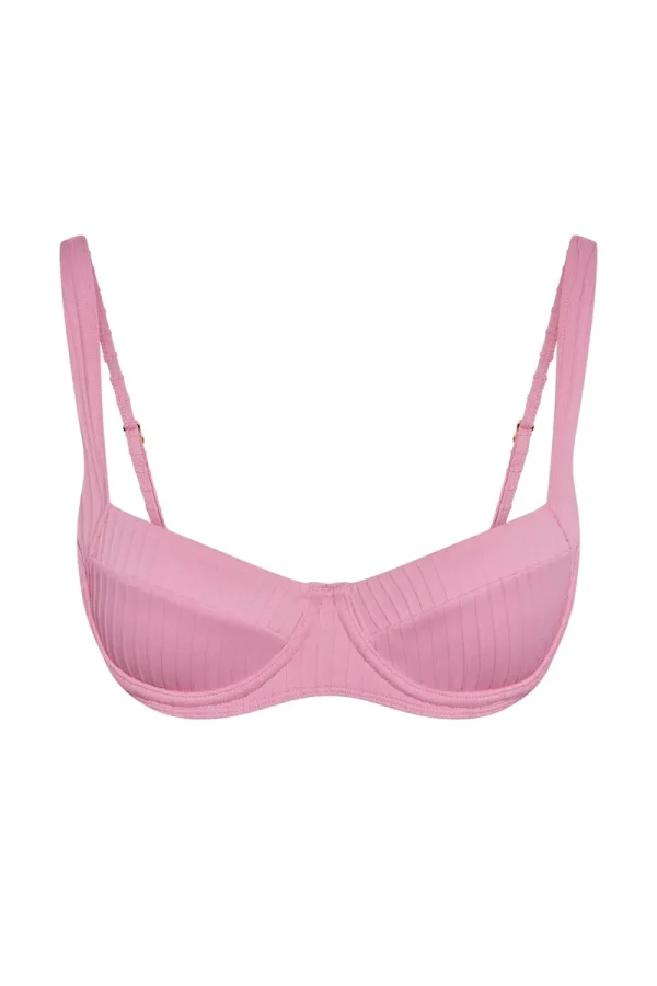 Sorrento Top Cherry Blossom Matte Rib