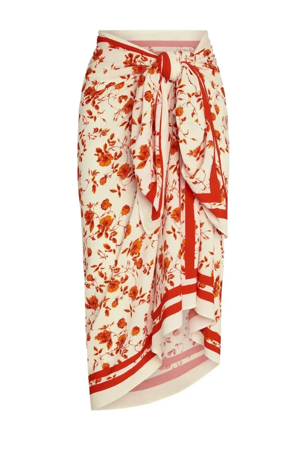 Via Marina Piccola Sarong Sunrise Floral