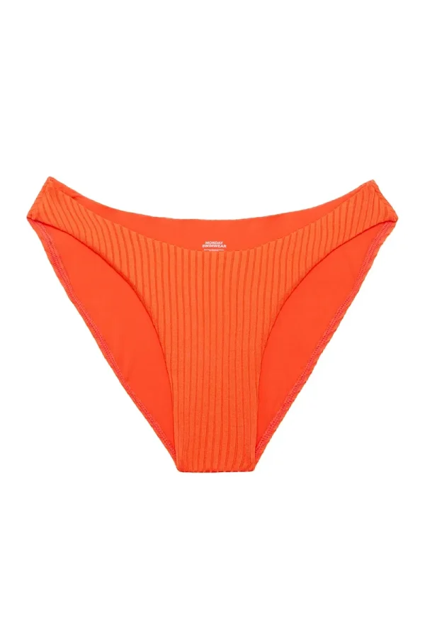 Seychelles Bottom Papaya Wide Rib (Modest Coverage)