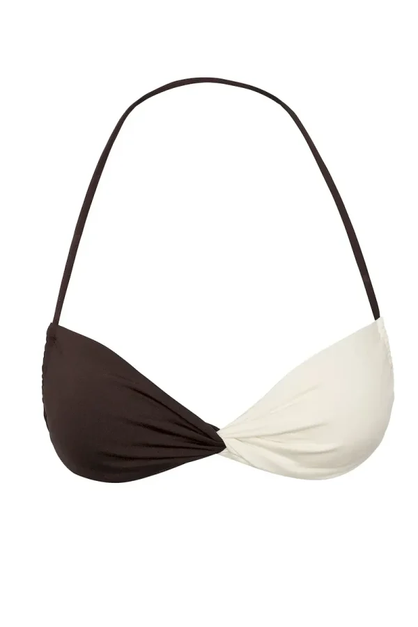 Tamarama Top Espresso/Ivory
