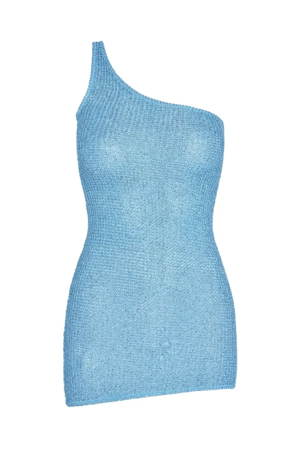 Taormina Dress Ibiza Blue Sequin